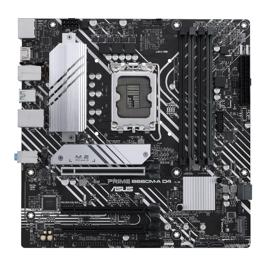 Asus PRIME B660M-A D4 S1700 B660 DDR4 mATX DP/HDMI