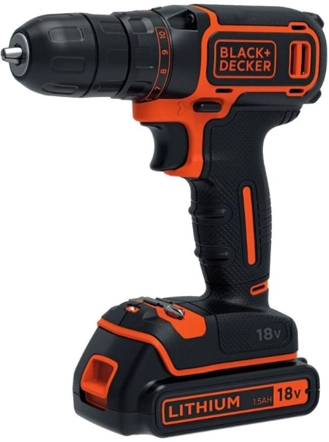 Дрель-шуруповерт BLACK & DECKER BDCDC18B-QW