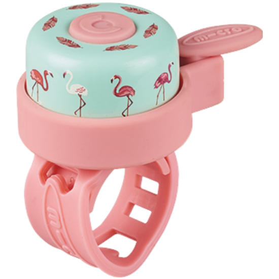 Звоночек на самокат Micro - фламинго BOX