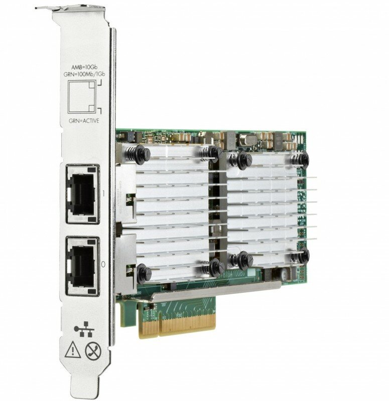 Сетевой адаптер Ethernet HPE 530T (656596-B21)