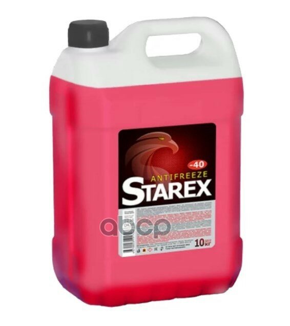 Антифриз Starex Antifreeze G11 Готовый -40c Красный 10 Кг 700620 Starex арт. 700620