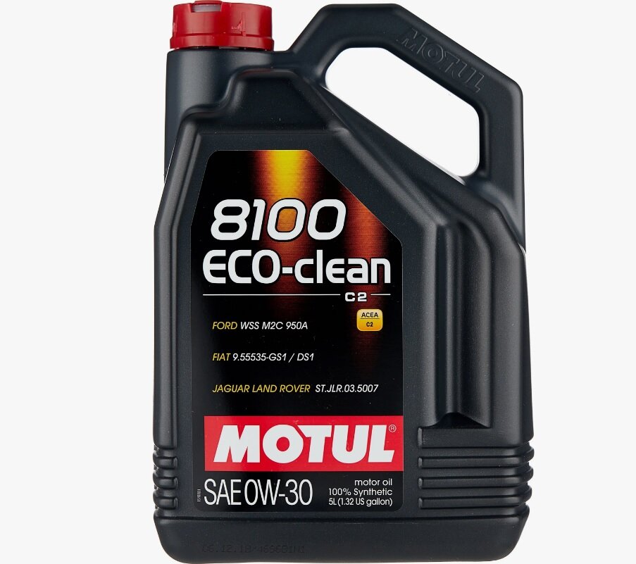 Синтетическое моторное масло Motul 8100 Eco-clean 0W30