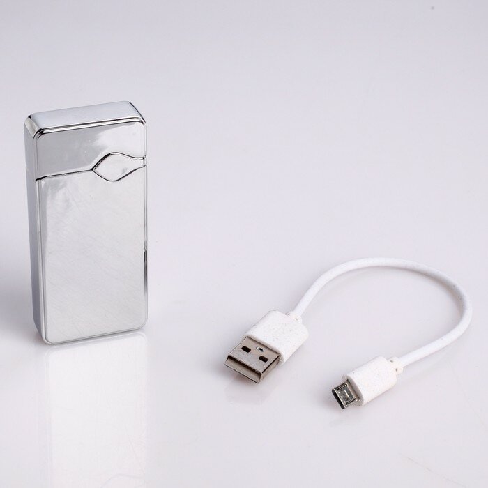 Зажигалка электронная "Гефрес", дуговая, USB, 7 х 3.5 см - фотография № 3
