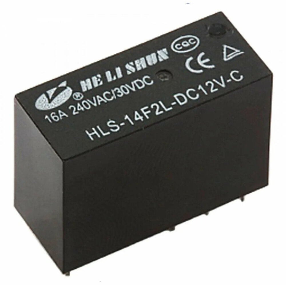 Реле 12V HLS-14F2L ток-16A