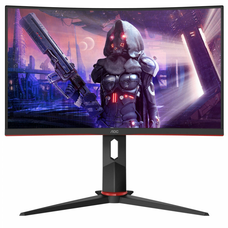 Монитор AOC 27" C27G2U 1920x1080 IPS WLED 165Гц 1ms FreeSync G-Sync VGA HDMI DisplayPort USB3.0