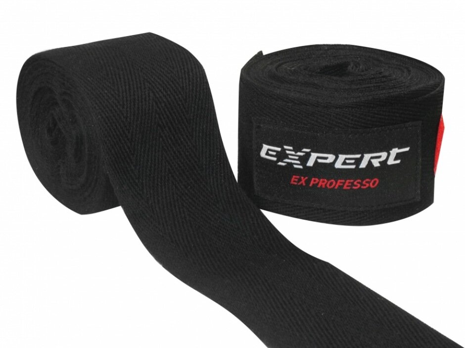 Expert Бинт для бокса 4,5м (Черный)