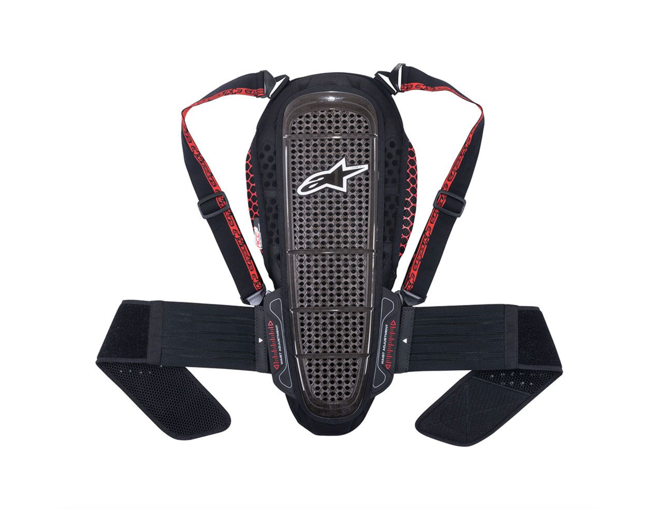 Мотозащита спины ALPINESTARS NUCLEON KR-1 дымчато-черно-красный 013 M