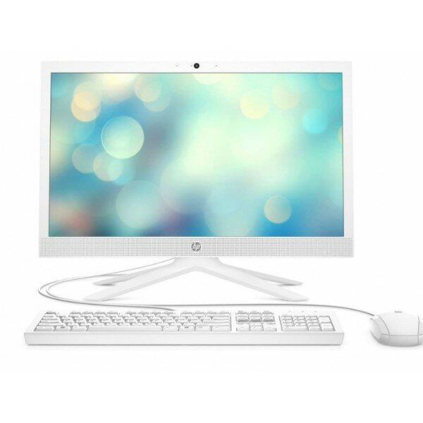  HP 21-b0065ur AiO 20.7(1920x1080)/Intel Core i3 1005G1(1.2Ghz)/8192Mb/512SSDGb/noDVD/Int:Intel UHD Graphics/Cam/WiFi/war 1y/Snow White/W11 + kbd/mouse