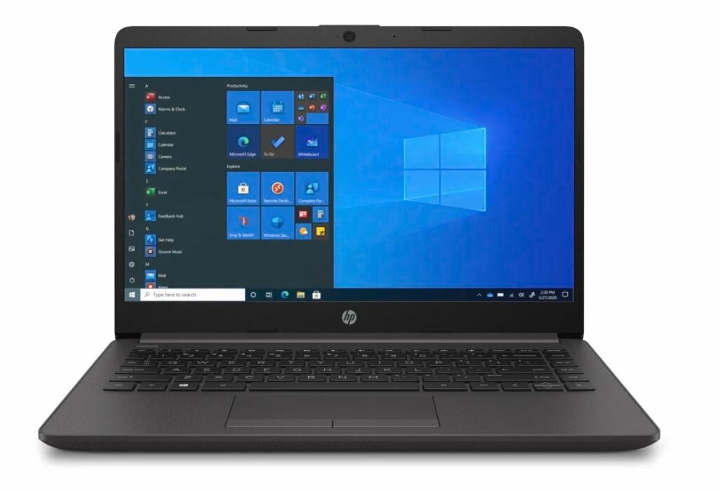 Ноутбук HP 240 G8 43W81EA 14"(1920x1080) Intel Core i3 1115G4(3Ghz)/8GB SSD 256GB/ /Windows 10 Pro