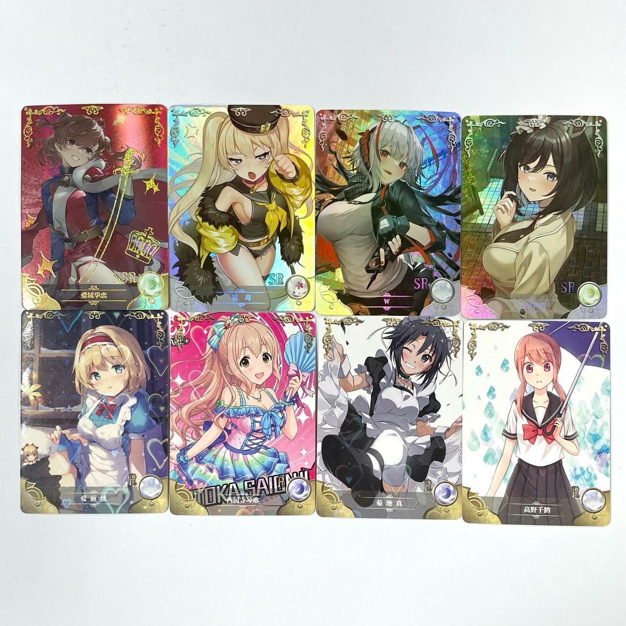 Коллекционные карточки Goddess Story (Категория A+). Серия 7-5