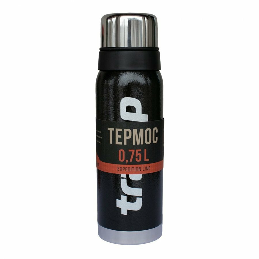 Термос Tramp 0,75 л черный TRC-031 - фотография № 2