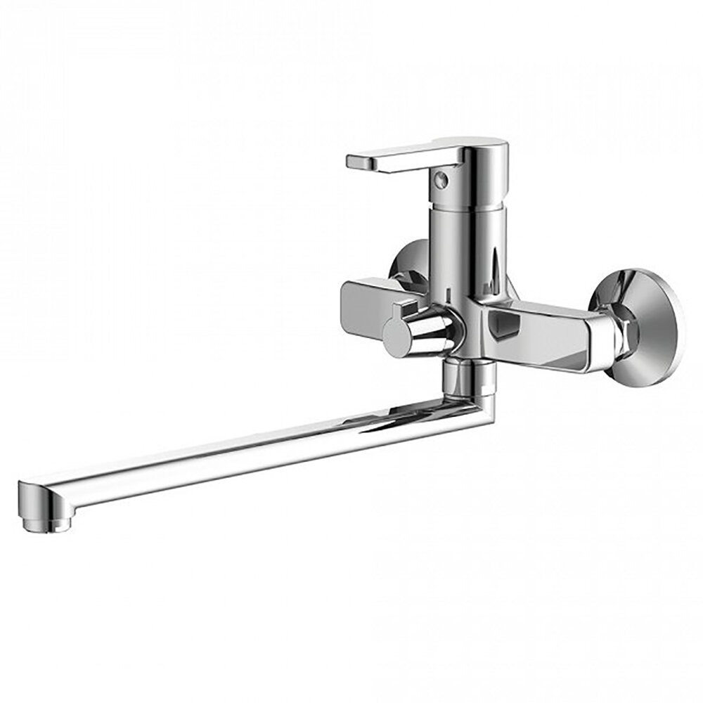 фото Смеситель для ванны Sena с длинным изливом хром, 1 шт. в заказе