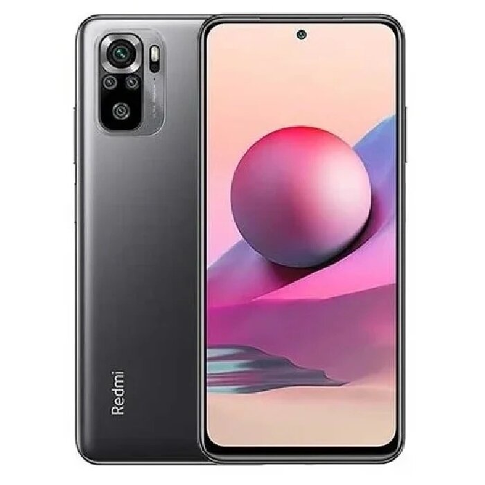 Смартфон Xiaomi Redmi Note 10S NFC 6/128 ГБ RU, Onyx Gray