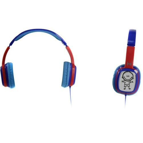 Наушники Harper KIDS HN-302 Blue-Red Abyss Blue