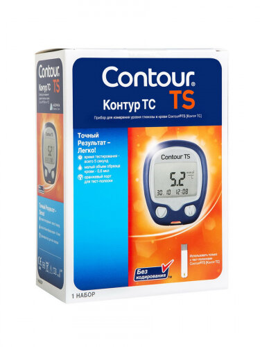 Глюкометр ASCENSIA DIABETES CARE HOLDINGS Contour TS