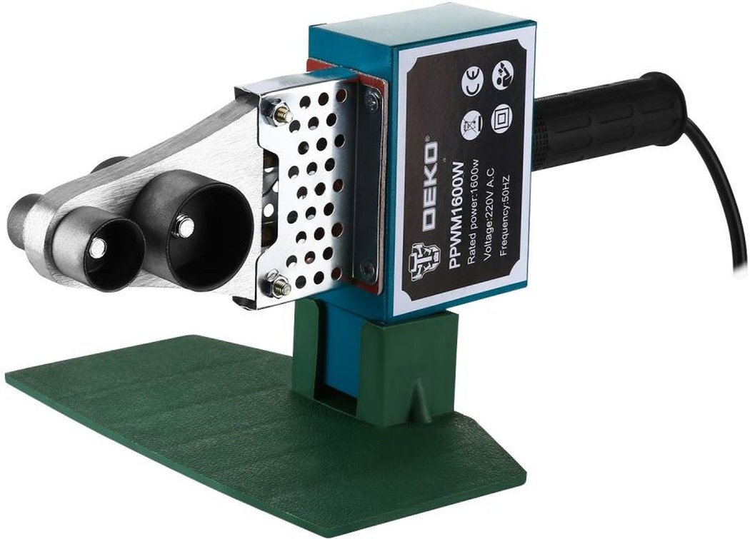 фото Сварочный аппарат Deko PPWM1600W раструбная (кейс в комплекте)