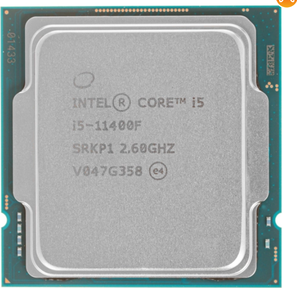 Процессор Intel CPU Desktop Core i5-11400F (2.6GHz, 12MB, Lga1200) tray CM8070804497016SRKP1