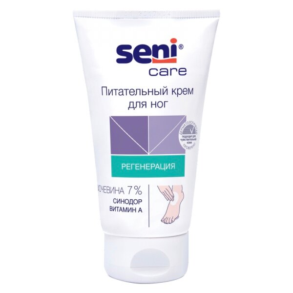 Seni Питательный крем для ног SENI CARE, 100 мл