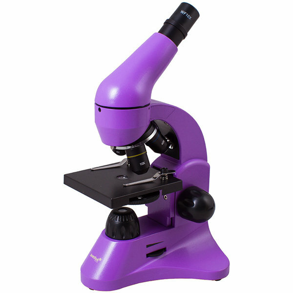 Микроскоп Levenhuk Rainbow 50L (аметист)