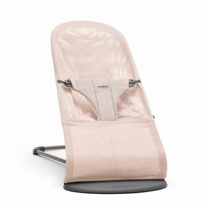 Babybjorn, Кресло-шезлонг Balance Bliss Mesh, Нежно-розовый