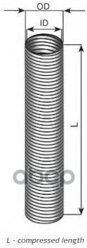 Din49247_гофра Глушителя !(Нерж) Premium D=121.5 L=400man F90 U01/03/05/06 D2866 DINEX арт. 49247