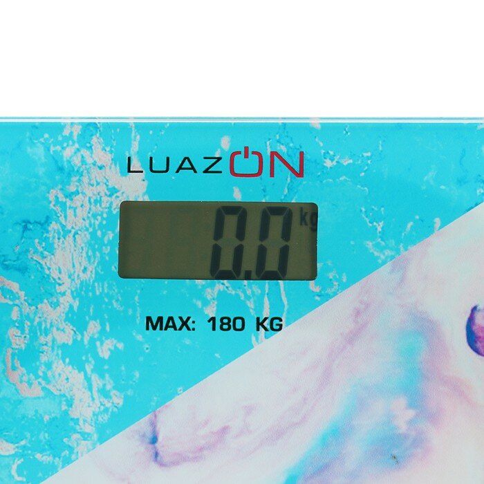 Luazon Home Весы напольные Luazon LVE-020, электронные, до 180 кг, 2хAAА (не в комплекте) - фотография № 3
