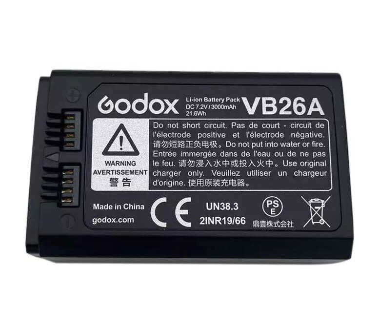 Аккумулятор Godox VB26A для V1, V850III и V860III