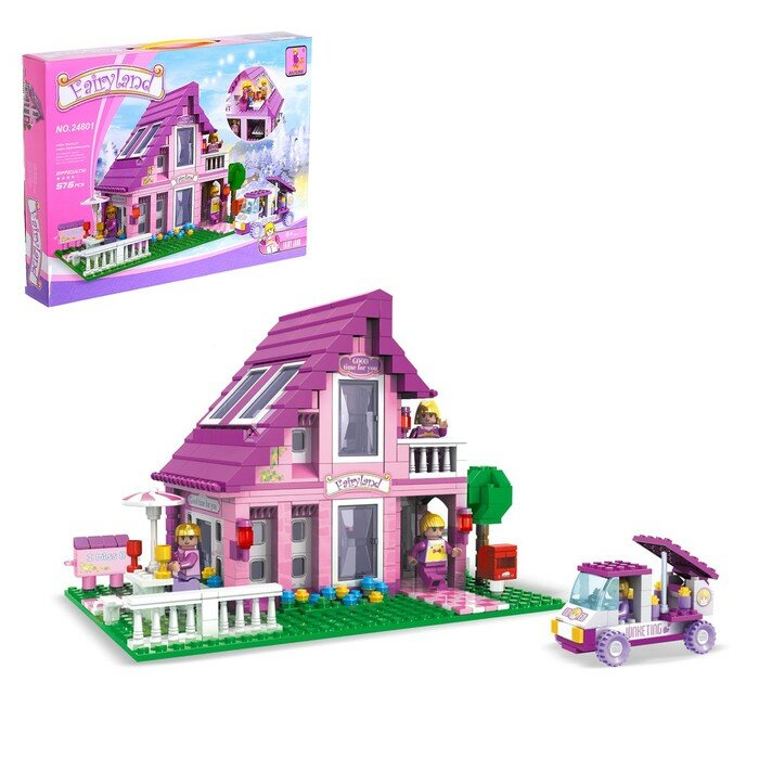 Ausini Конструктор "Дом", 576 деталей