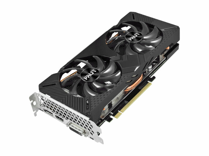 Видеокарта Palit GeForce GTX 1660 SUPER GP OC 6GB NE6166SS18J9-1160A-1