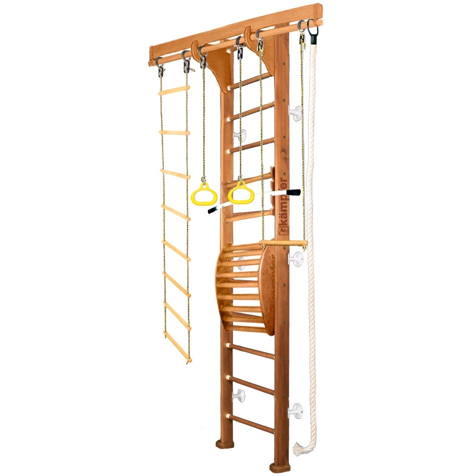 Домашний спортивный комплекс Kampfer Wooden Ladder Maxi Wall - ореховый (3 м)