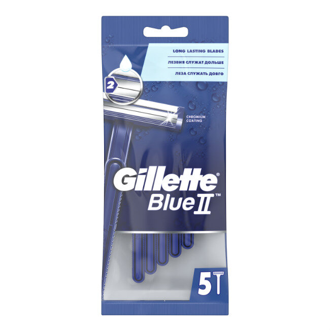 Одноразовый бритвенный станок Gillette Blue II
