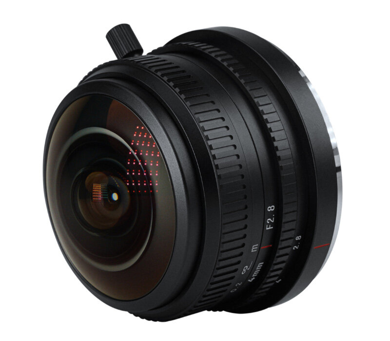 Объектив 7artisans 4mm f/2.8 Fisheye Fujifilm X