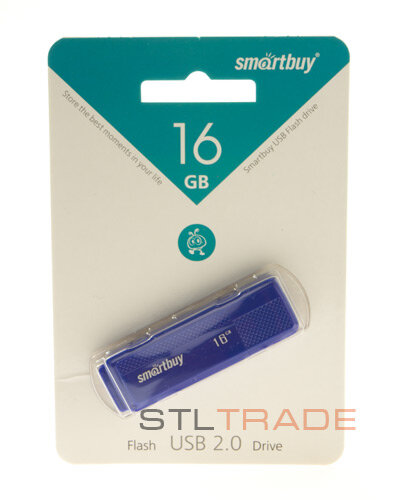 SB16GBDK-B, 16GB USB 2.0 Dock series, Blue, SmartBuy