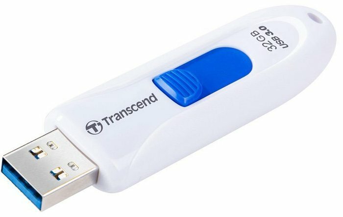 Флешка 32GB Transcend JetFlash 790 (TS32GJF790W) USB 3.0, белый