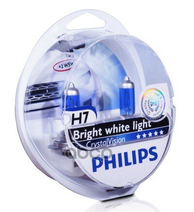  H7 12v- 55w (Px26d) (  ) Crystal Vision -W5w 12v-5w (W2,1x9,5d) Crystal Vision ( Philips . 12972CVSM