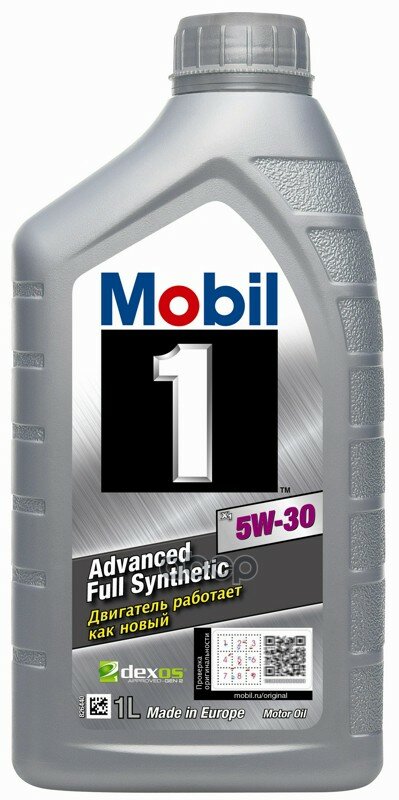 Mobil Mobil^152722 Масло Моторное Mobil 1 X1 5w30 Api Sn/Sm/Cf, Acea A1 1л