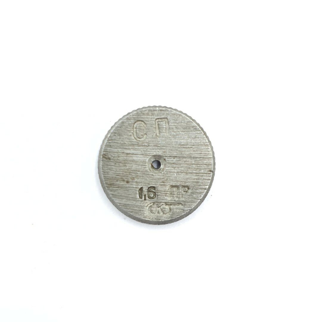 Калибр-кольцо М 1,6х0,35 6g ПР