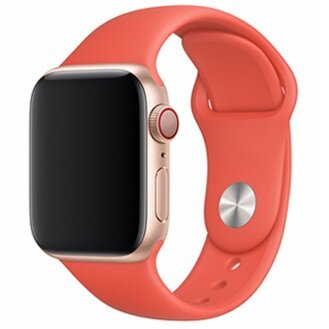 Ремешок силиконовый Devia Series Sport для Apple Watch 38mm\40mm (абрикосовый)