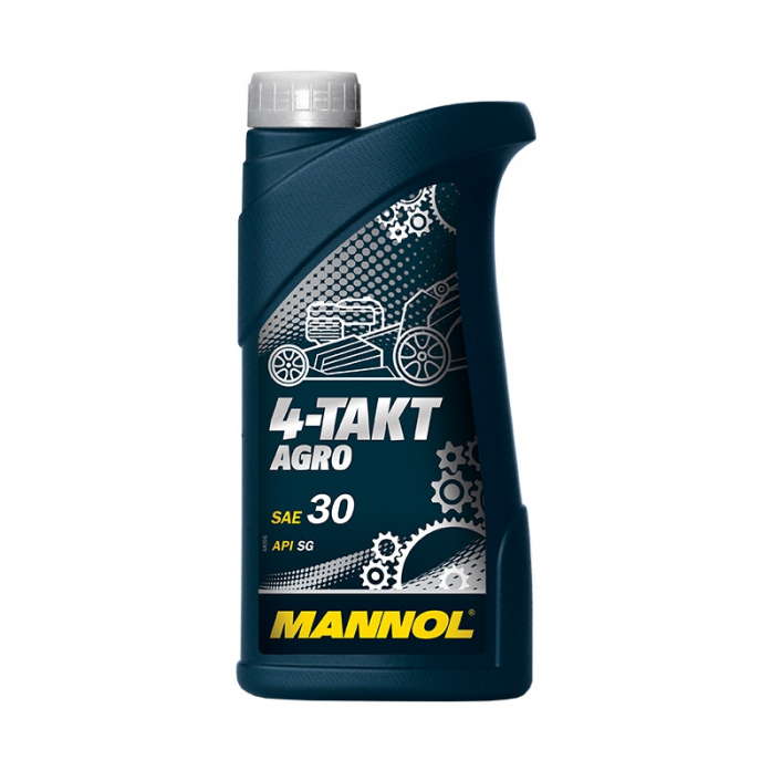 Масло моторное Mannol 4-Takt Agro SAE-30 1л минер. API SG
