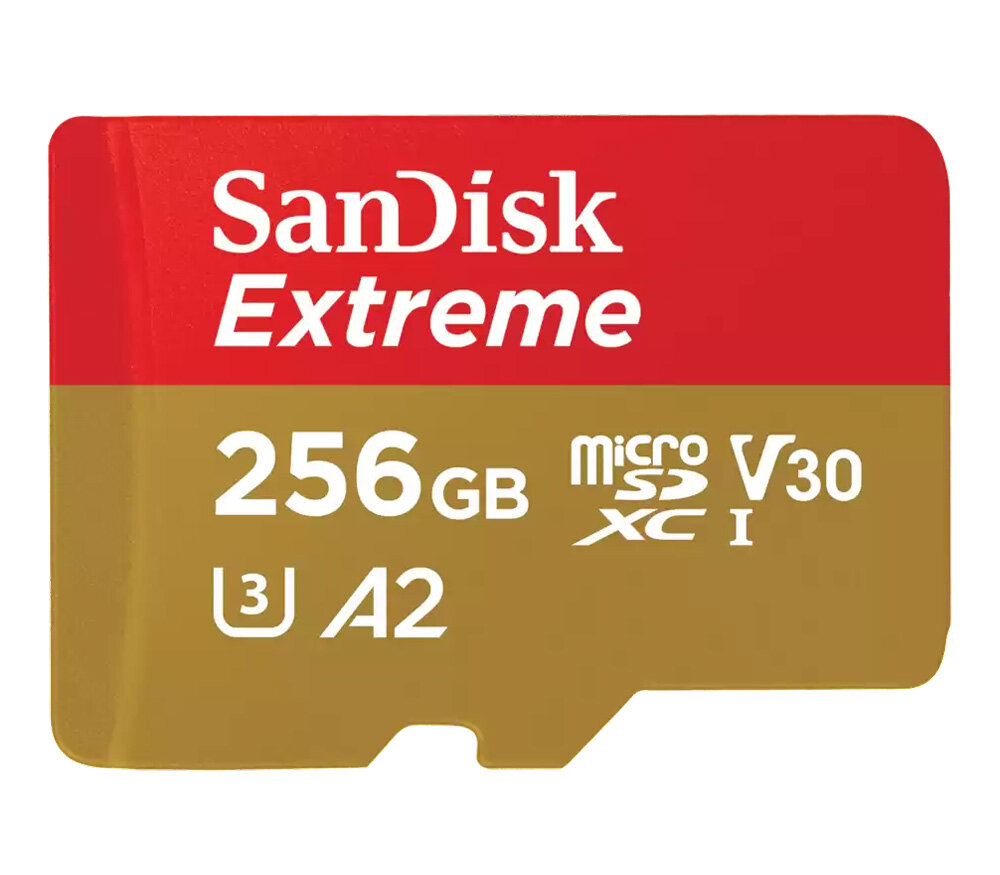 Extreme microSDXC Class 10 UHS Class 3 V30 A2