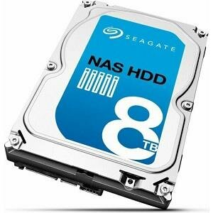 Seagate Жесткий диск HDD 8.0Tb Seagate, SATA-III, 256Mb, 7200rpm, NAS #ST8000VN0002