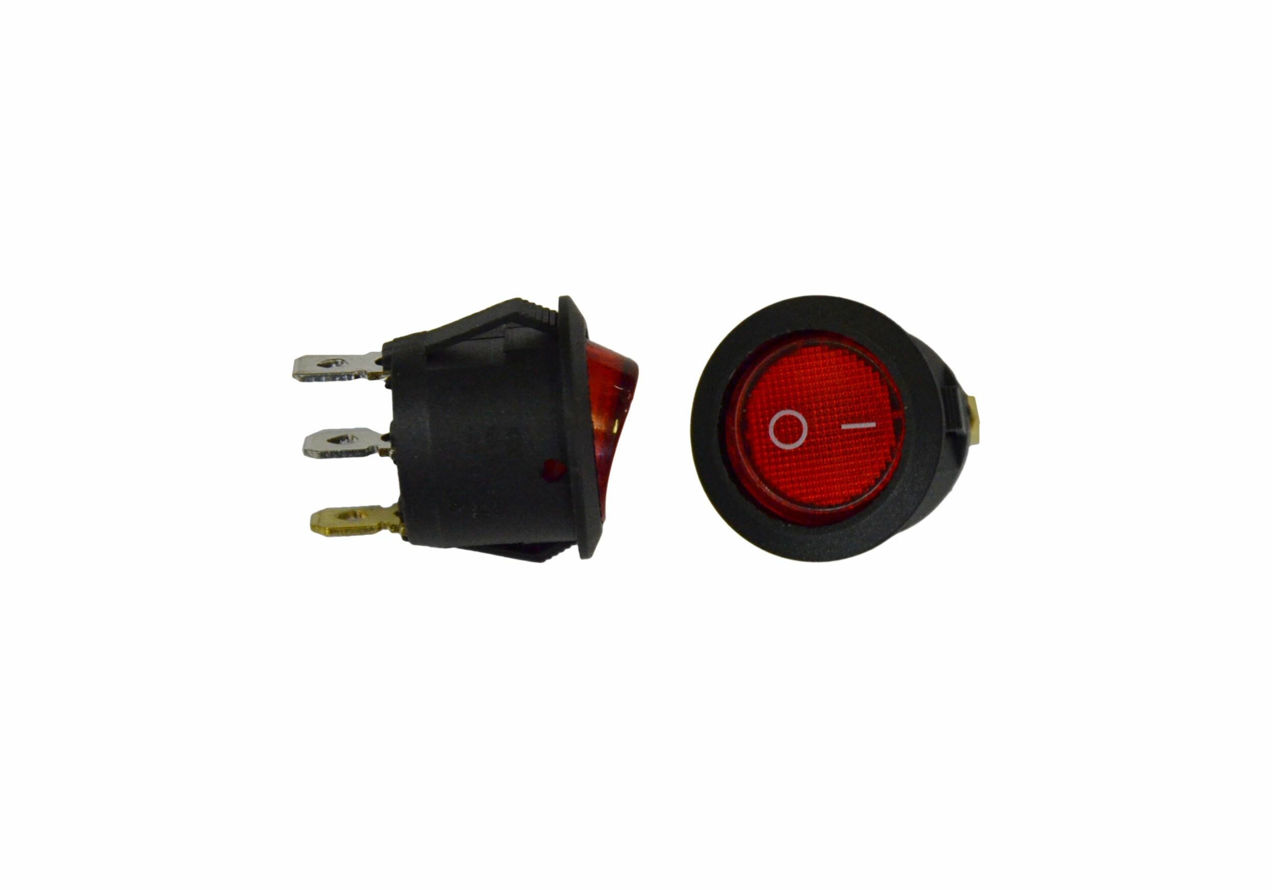 Кнопка 3pins 23мм диаметр 6A/250V 10A/125V KCD1-105