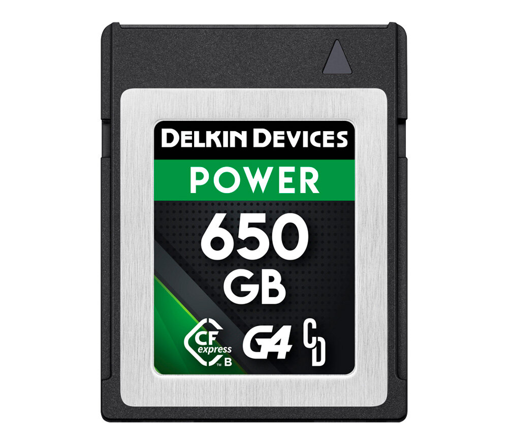 Карта памяти Delkin Devices CFexpress Type B 650GB Power G4