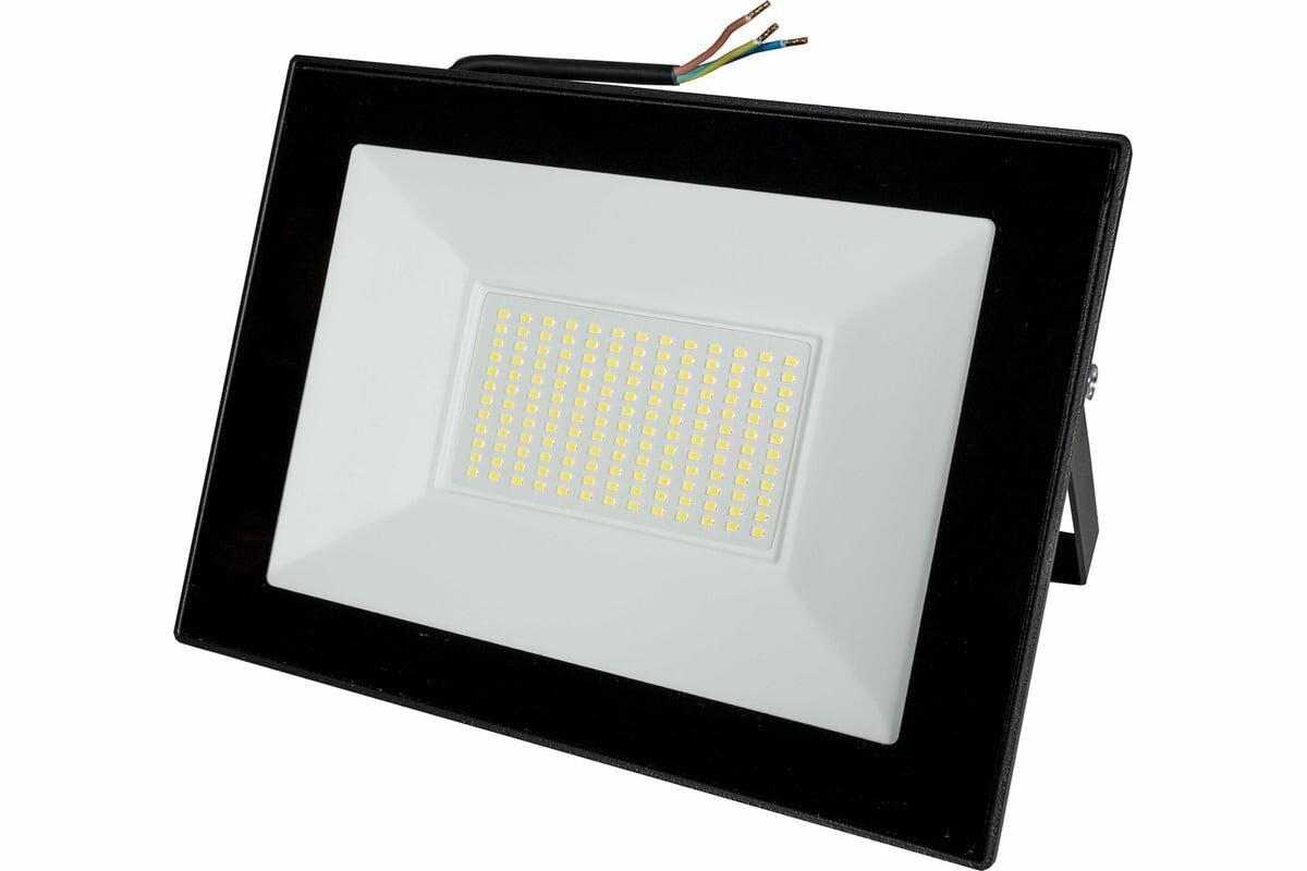 фото Сириус А Прожектор светодиодный SFL 200W 300x210x30мм 6500K 16000Лм IP65 СириусА SFL-200W-B-65K
