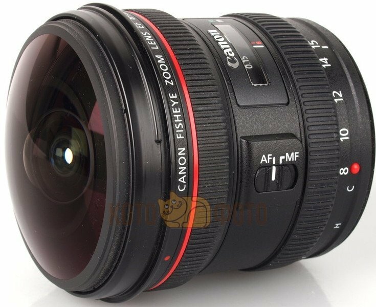 Объектив Canon EF 8-15mm f 4.0L Fisheye USM