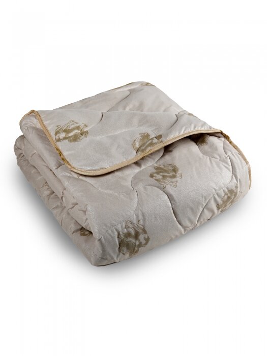 Одеяло Верблюжья Шерсть 1.5-спальное 140х205 Тик (300 г/м2) - фотография № 2