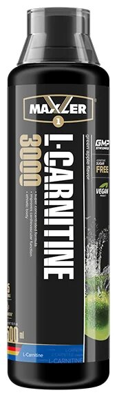 L-Carnitine Comfortable Shape 3000, 500 ml (зеленое яблоко)