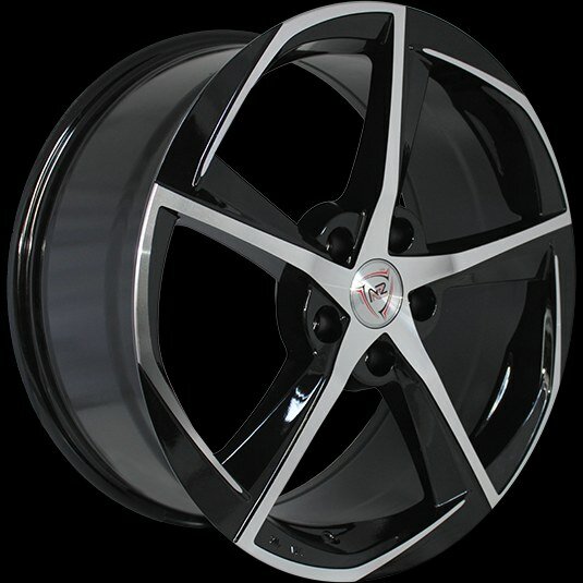 Колесный диск nz sh654 8x18/5x105 et45 d56.6 bkf