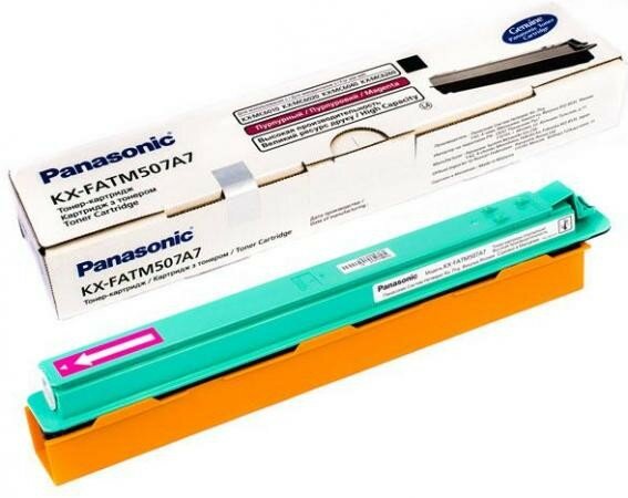 Тонер Картридж Panasonic KX-FATM507A7 пурпурный для Panasonic KX-MC6020RU KX-FATM507A7