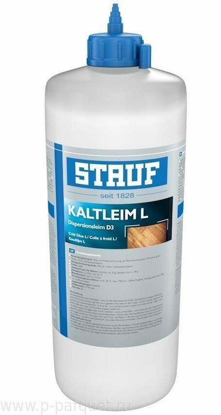 Столярный клей на основе ПВА-дисперсии Stauf Kaltleim L 0,75 кг